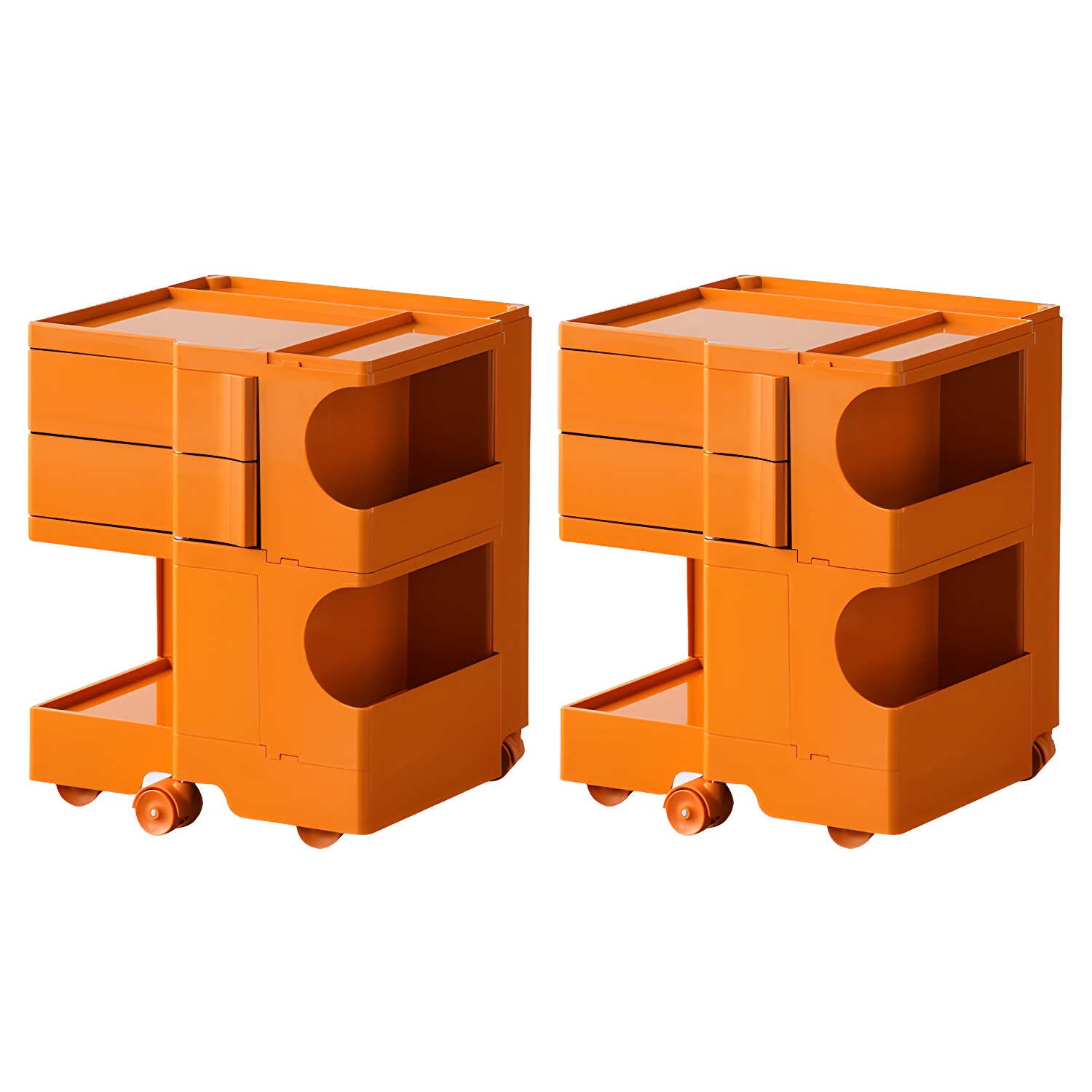 Modern Open Storage Nightstand | Ormau - image 43