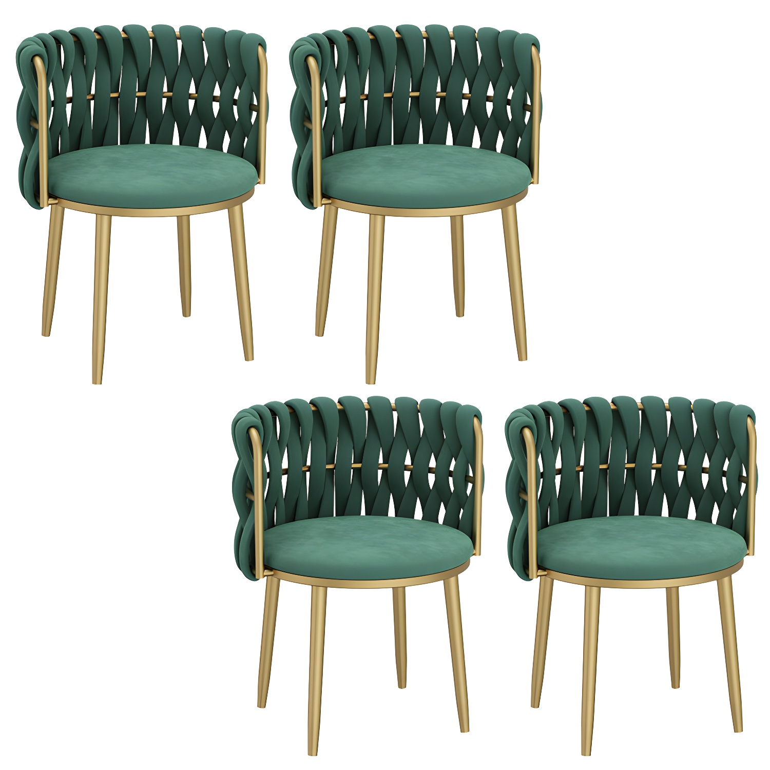 Velvet Nordic Dining Chair | Ormau - image 20