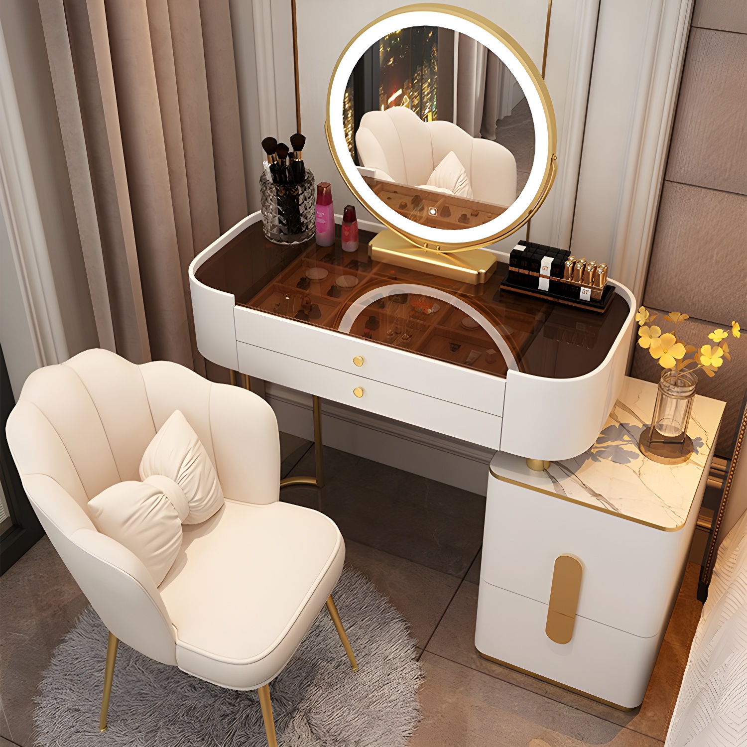 Glass Top Vanity | Ormau - image 22