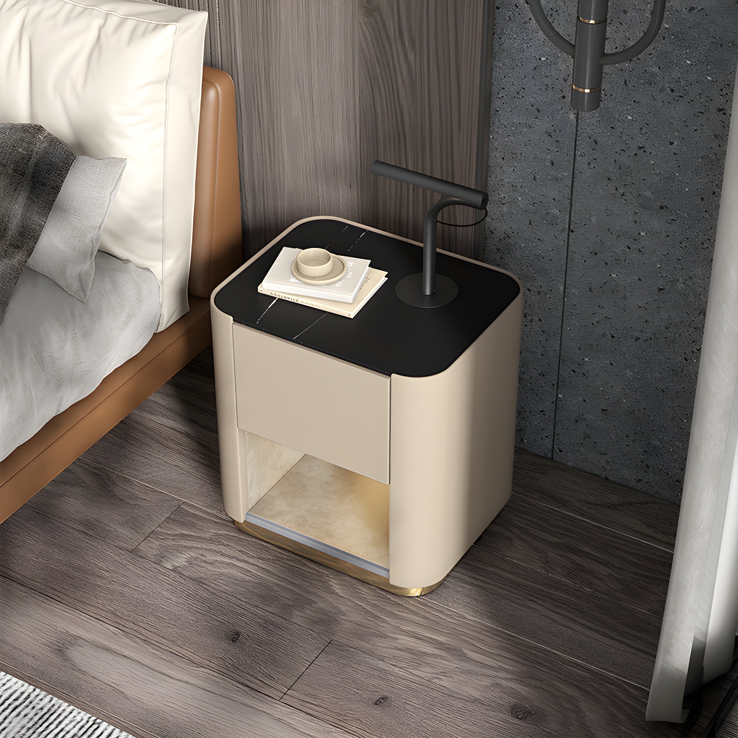 Stone Top Nightstand | Ormau - image 14