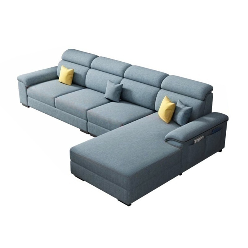 Modern L-Shape Sectional Sofa | Ormau - image 9