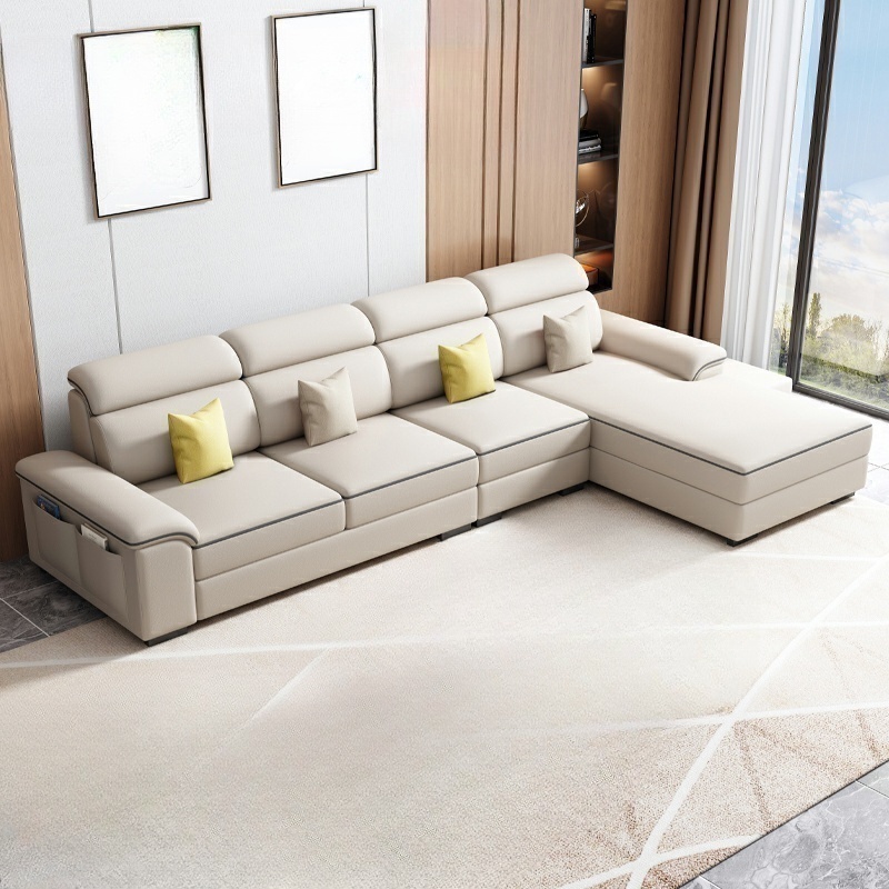 Modern L-Shape Sectional Sofa | Ormau - image 2