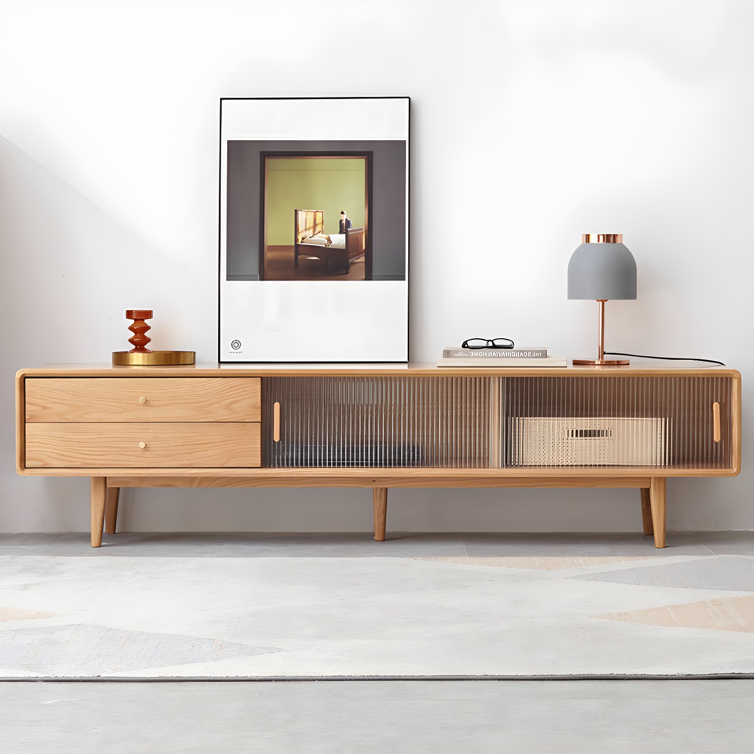 Scandinavian Low Profile TV Stand | Ormau - image 15
