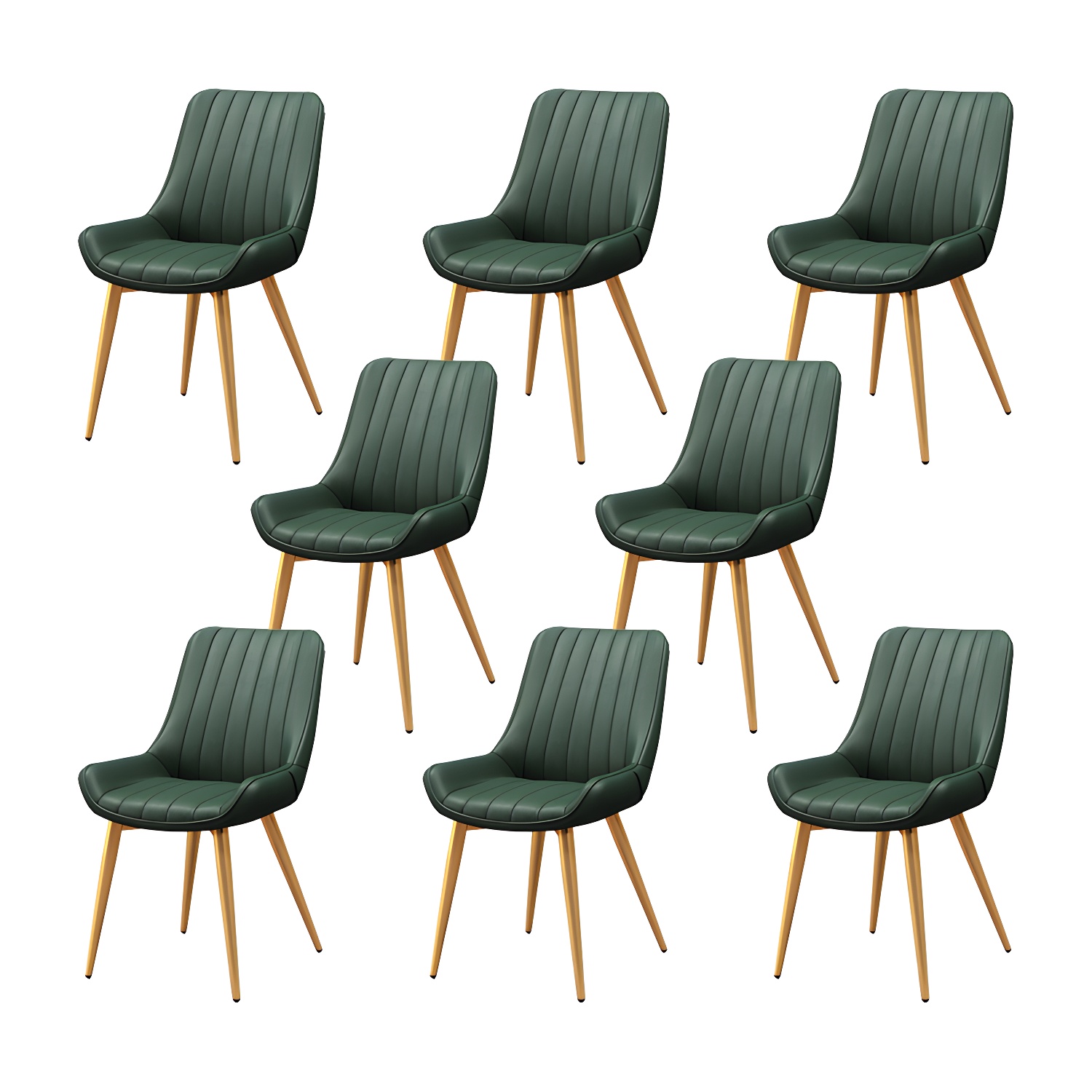 Faux Leather Dining Side Chair | Ormau - image 66
