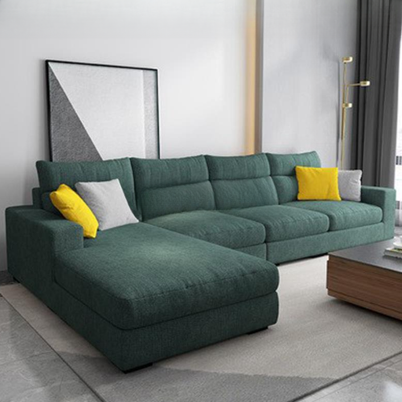 L-Shape Pillow Back Sofa | Ormau - image 3