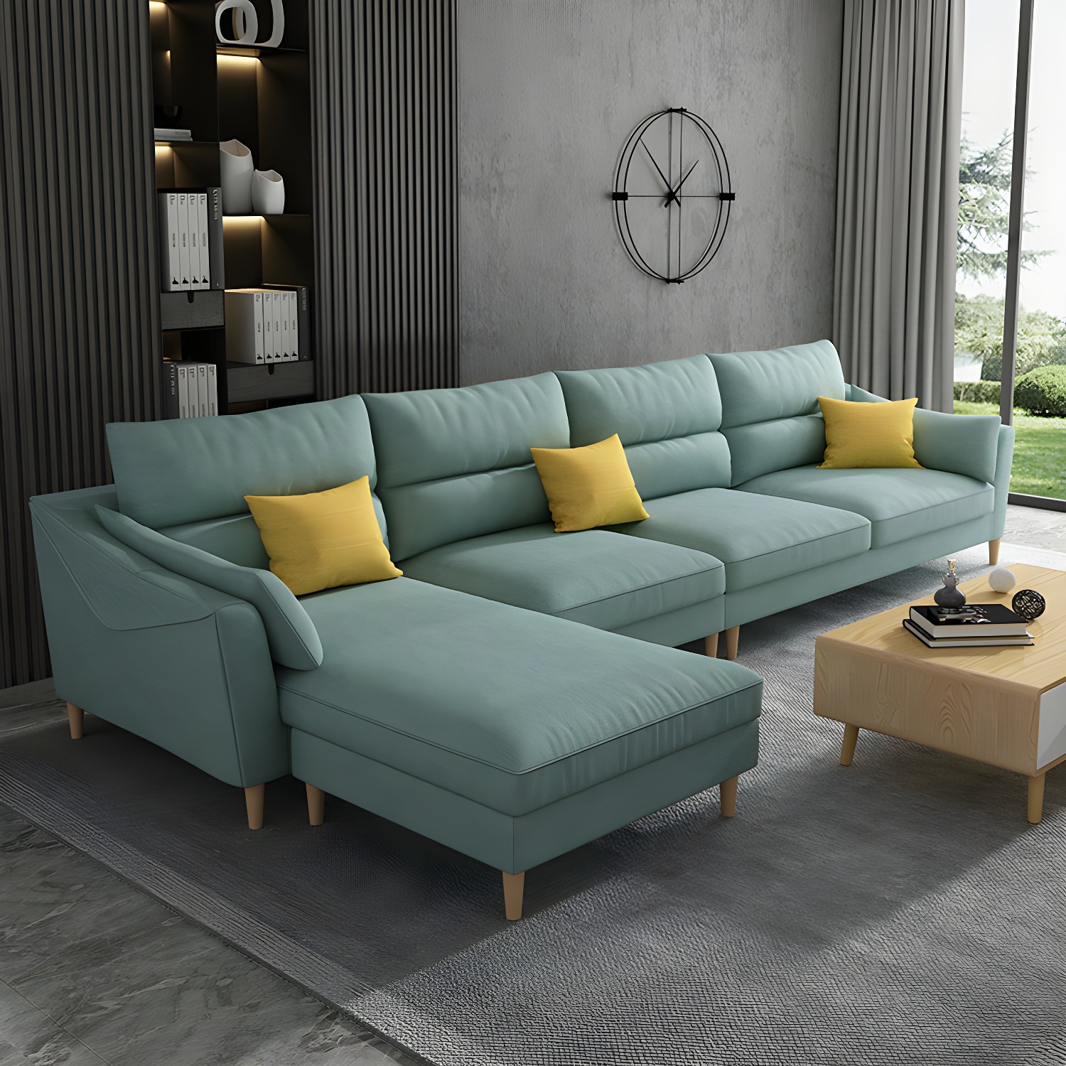 Modular Sectional Sofa with Ottoman | Ormau - image 24
