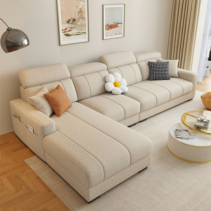 Modern L-Shape Sectional Sofa | Ormau - image 14