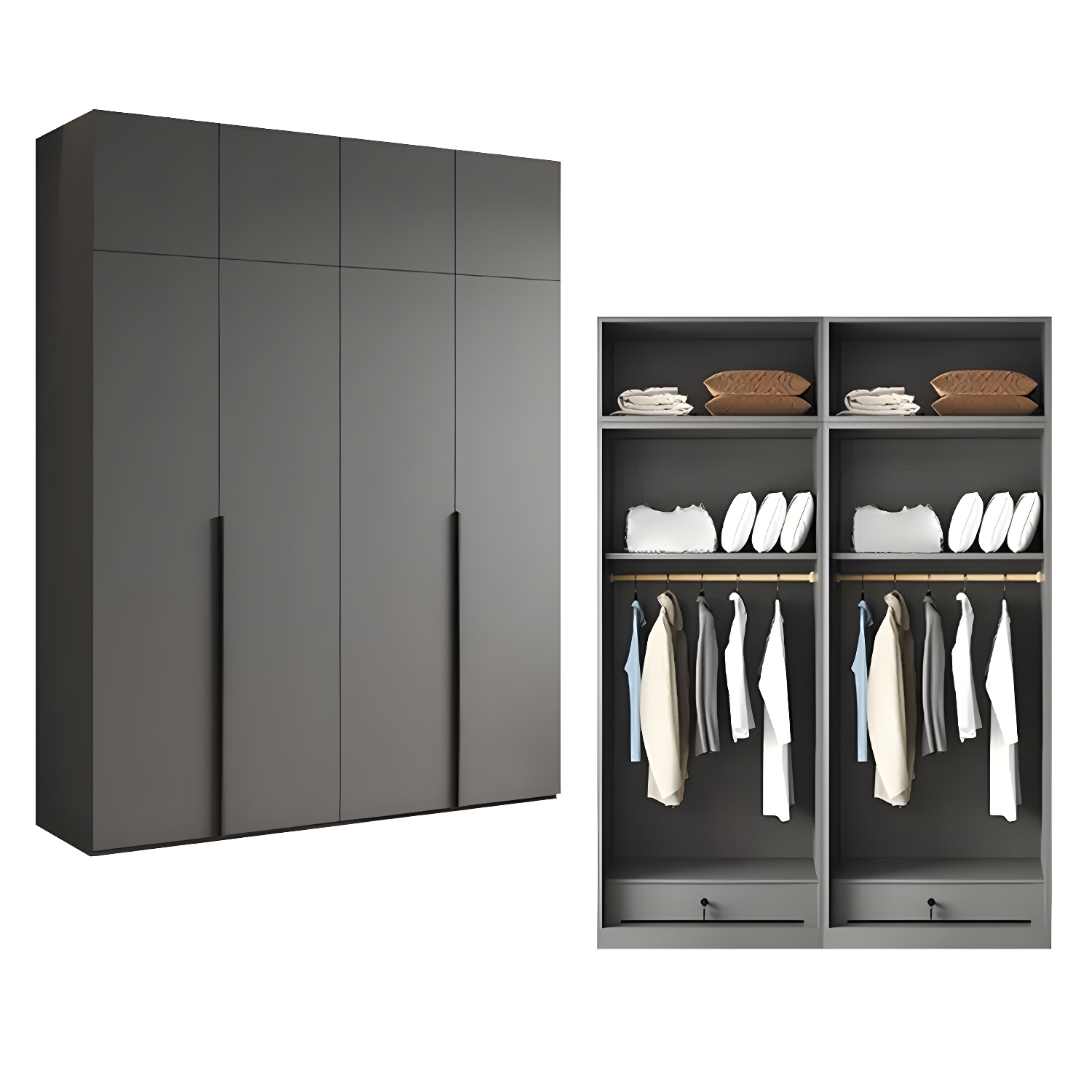 Modern Wardrobe Armoire | Ormau - image 44
