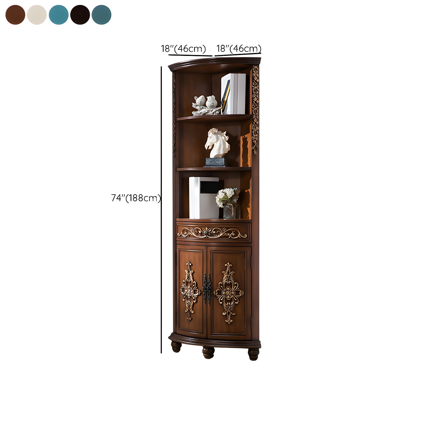 Corner Accent Cabinet | Ormau - image 16