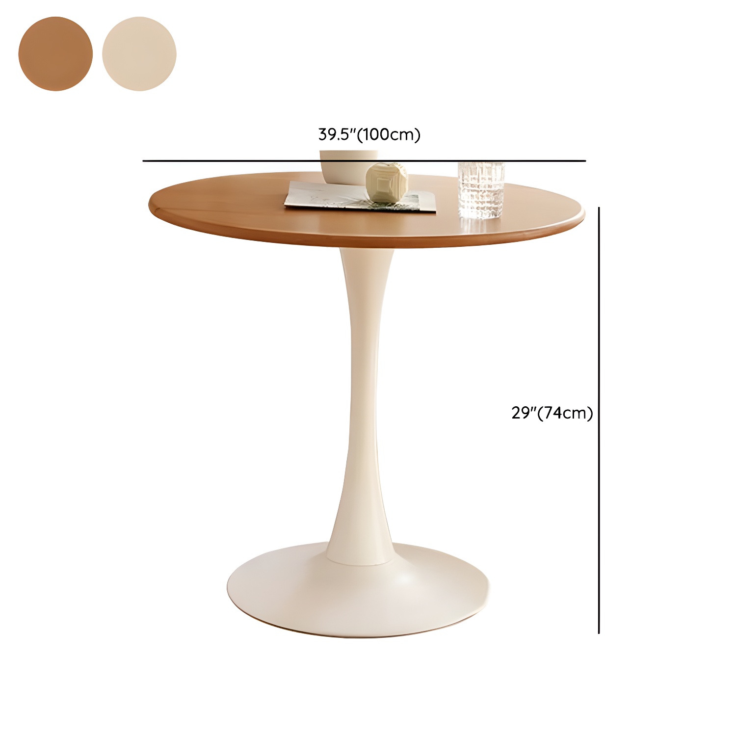 Chic Round Dining Table | Ormau - image 13