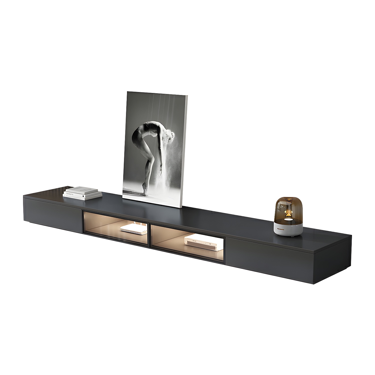 Black Low TV Stand | Ormau - image 10