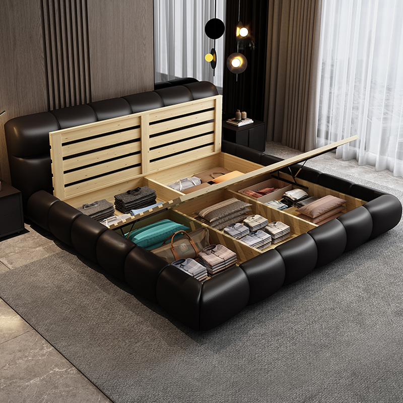 Padded Leather Bed | Ormau - image 9