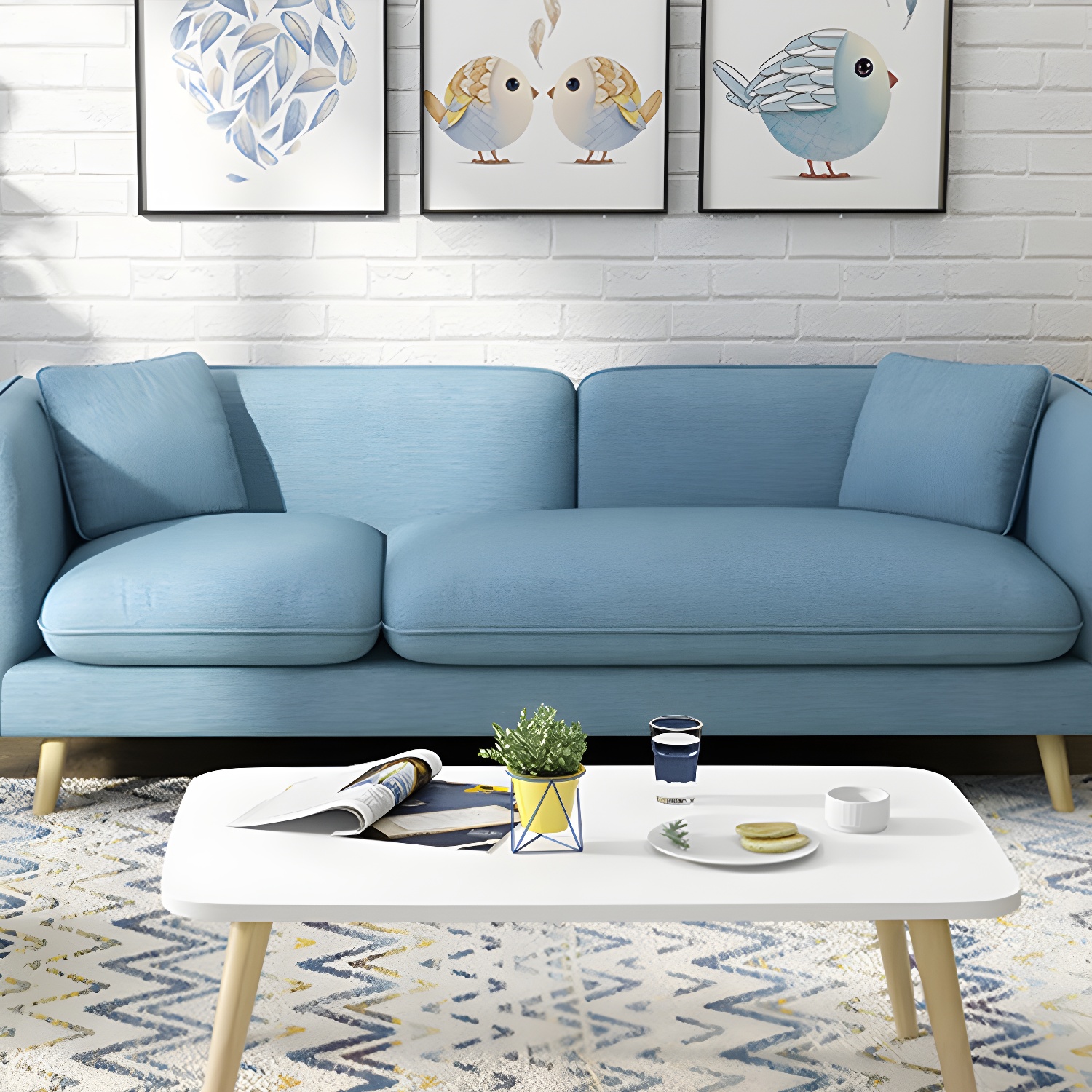 Linen Tuxedo Sofa | Ormau - image 15