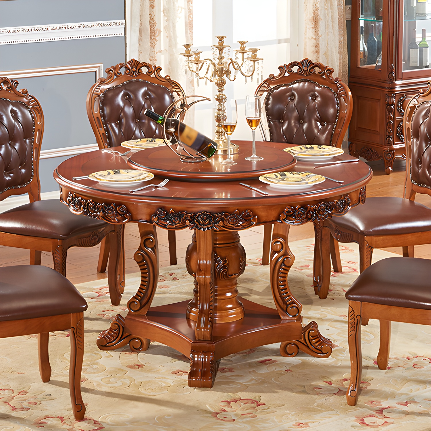 Victorian Round Dining Table | Ormau - image 2