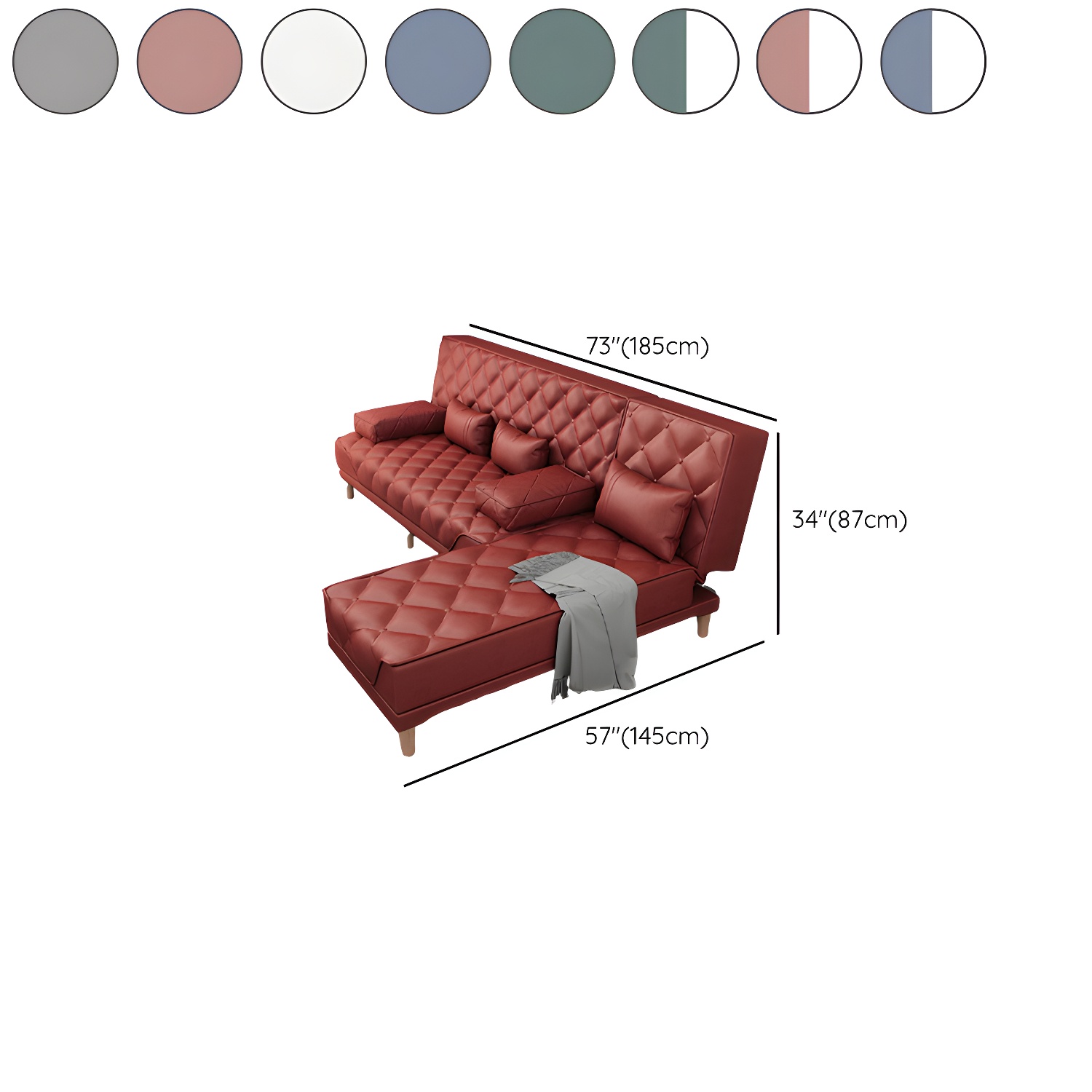 Convertible Sectional Sofa | Ormau - image 26