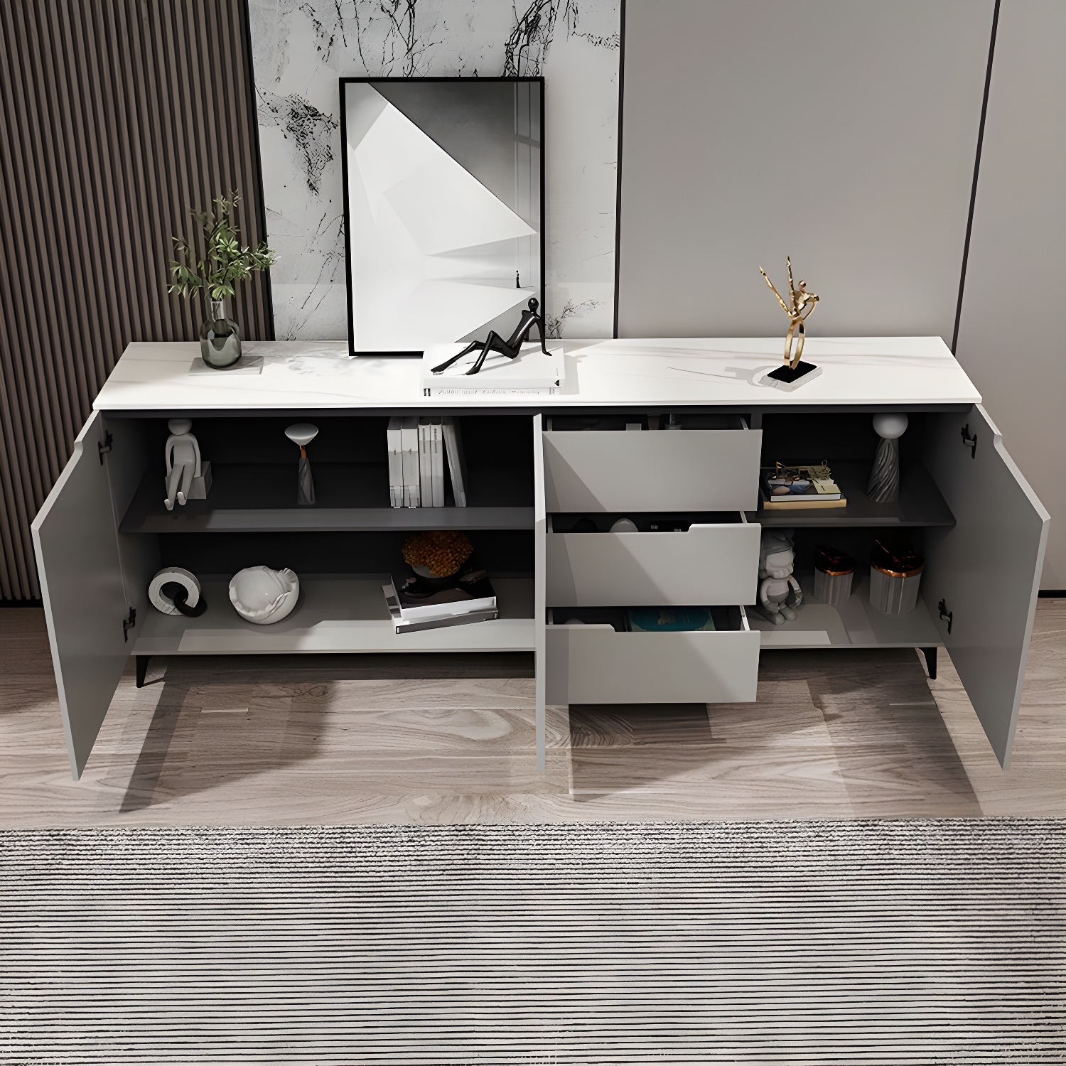 Modern Wood Sideboard | Ormau - image 8
