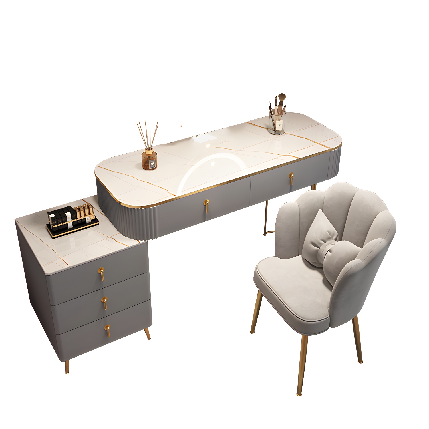 Mirrored Vanity Desk | Ormau - image 15