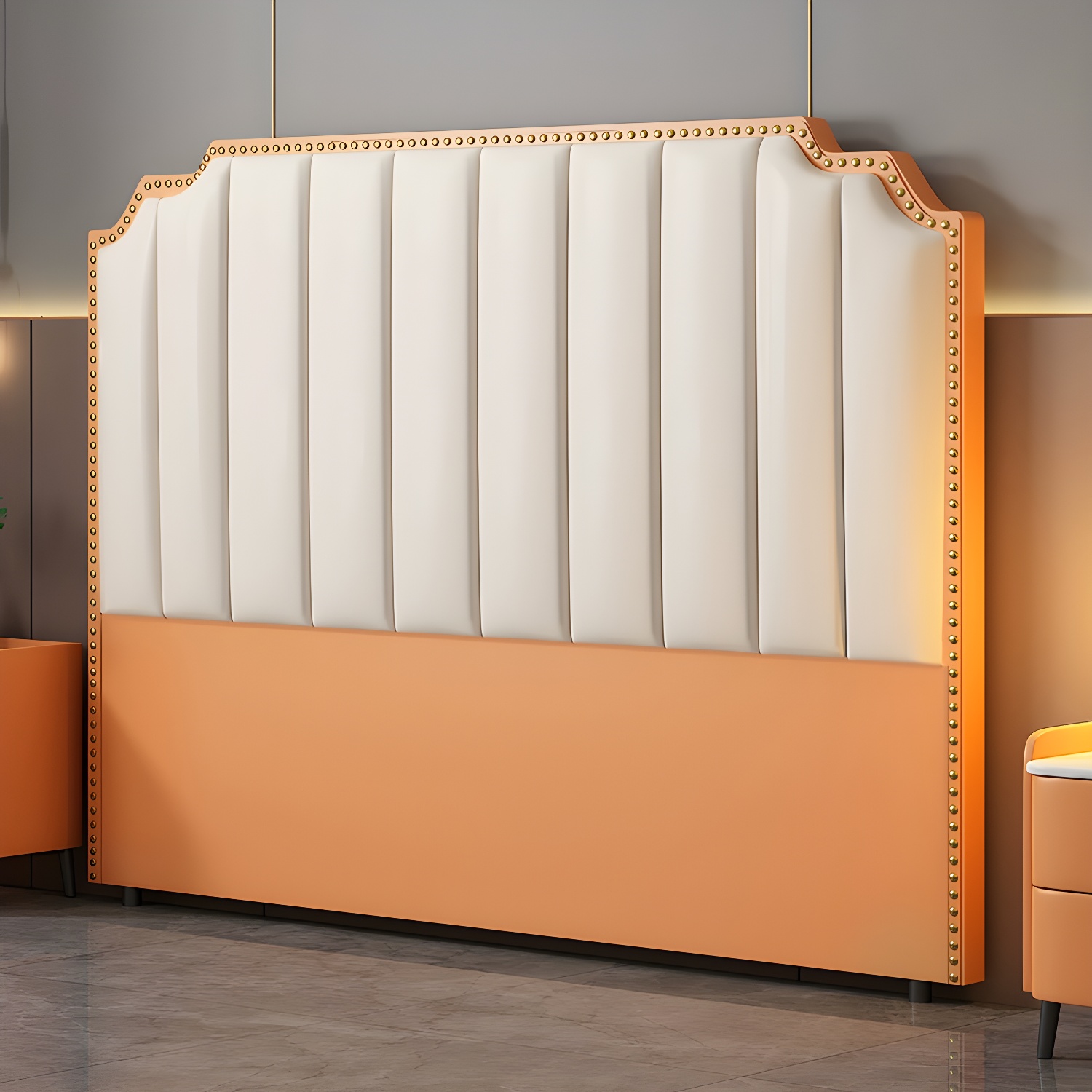 Upholstered Panel Headboard | Ormau - image 7