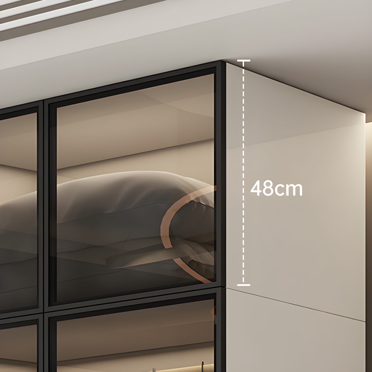 Sleek White Wardrobe | Ormau - image 6