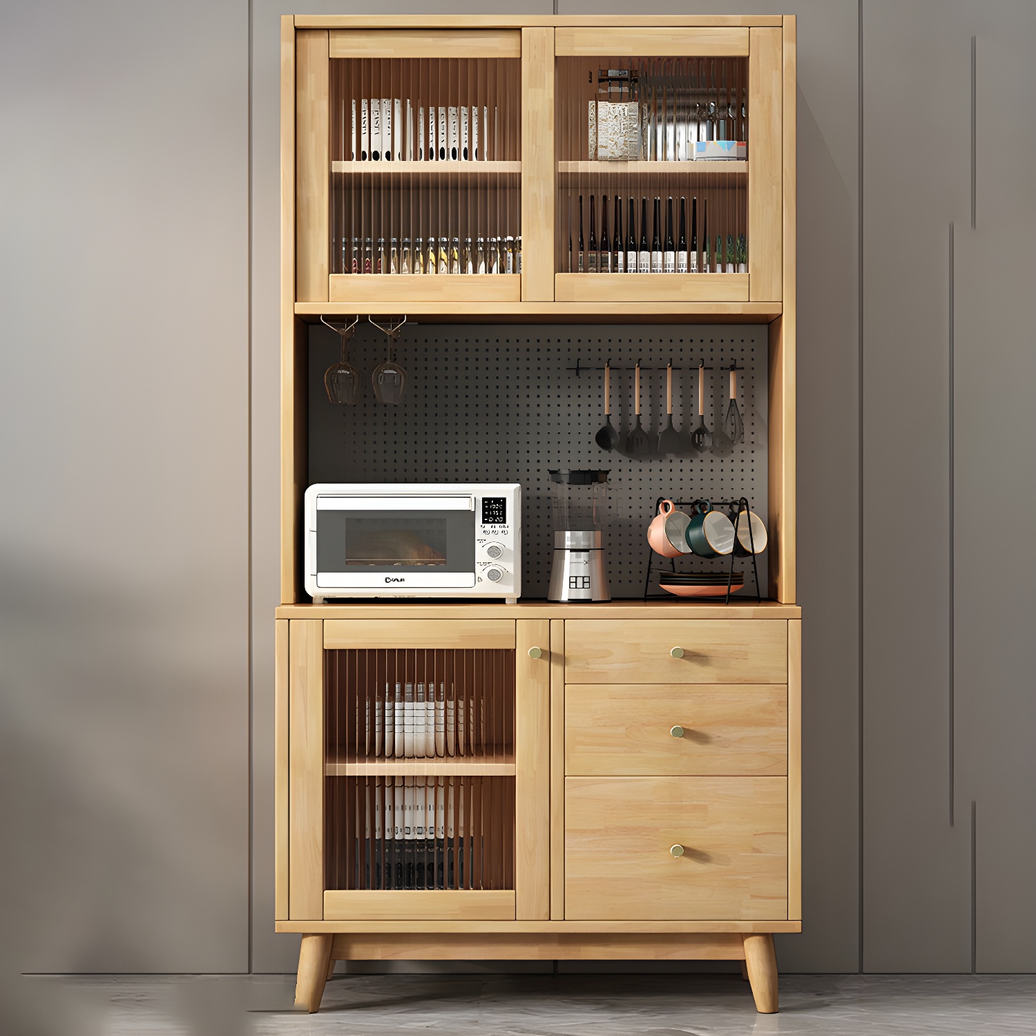 Modern Glass Door Sideboard | Ormau - image 20