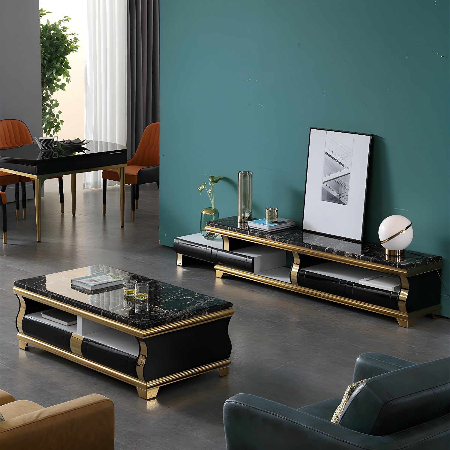 Marble Block Coffee Table | Ormau - image 22