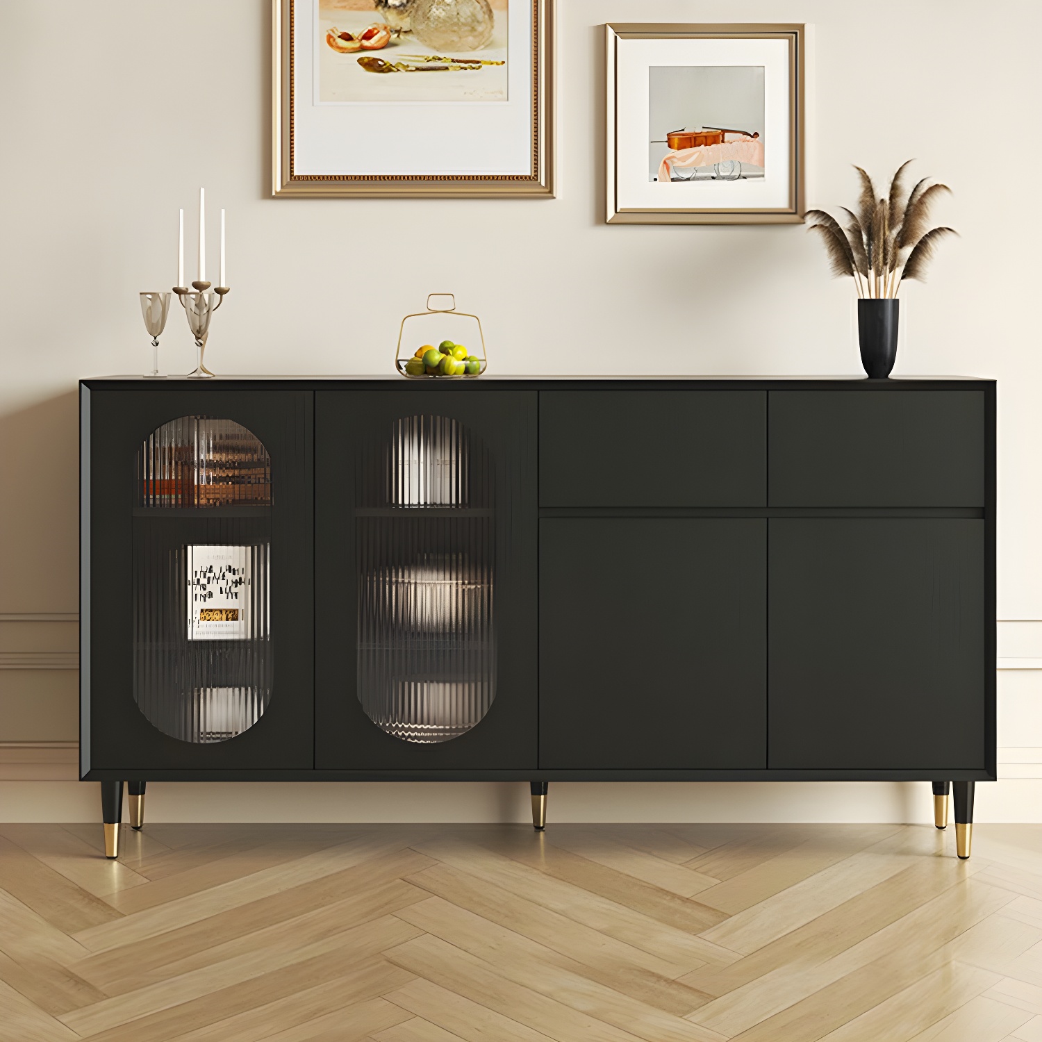 Glam Wood Sideboard | Ormau - image 26