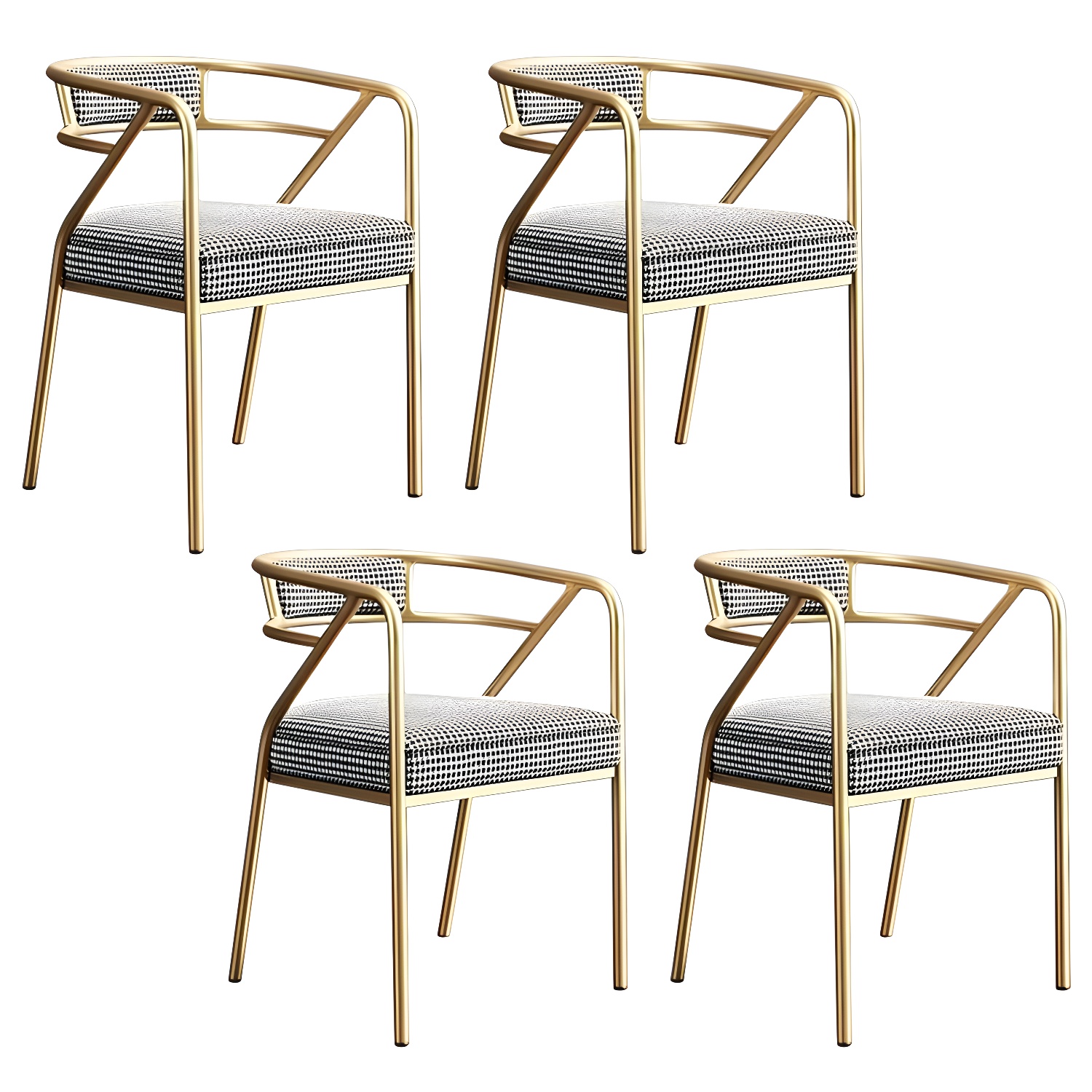 Glam Upholstered Arm Chair | Ormau - image 40