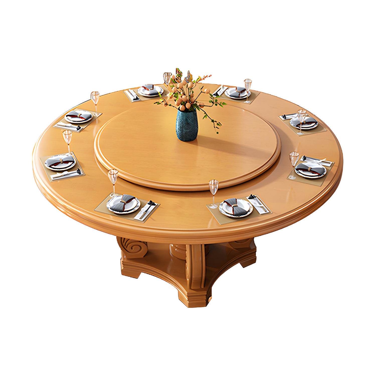 Turntable Dining Table | Ormau - image 53