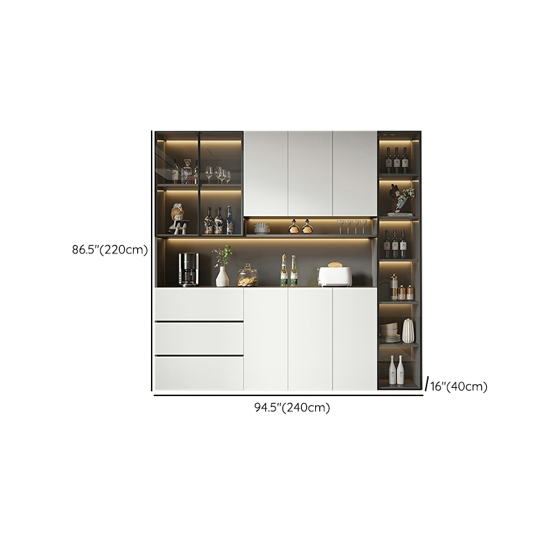 Modern White Buffet Cabinet | Ormau - image 25
