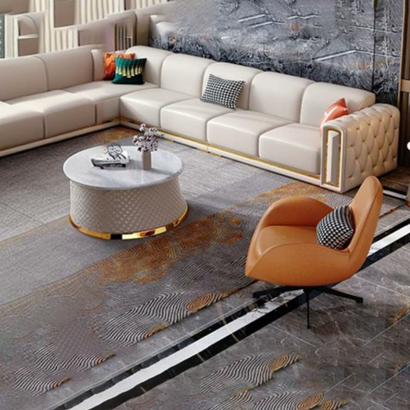 Glam Leather Sectional | Ormau - image 13