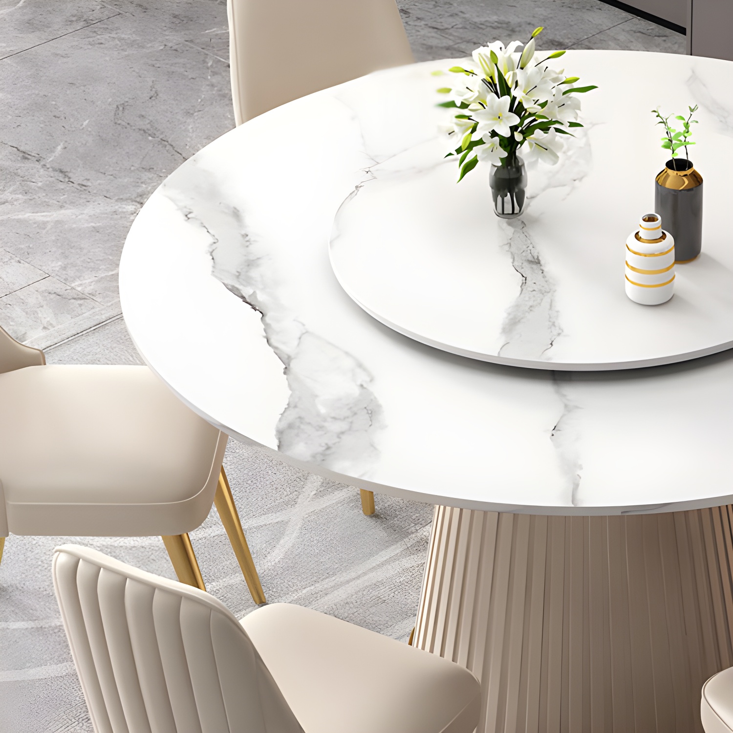 Round Stone Dining Table | Ormau - image 7