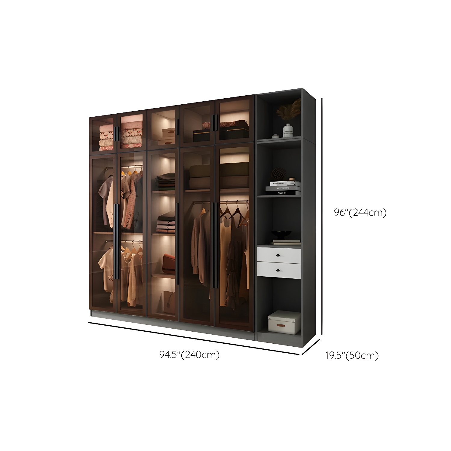 Modern Wardrobe Cabinet | Ormau - image 28