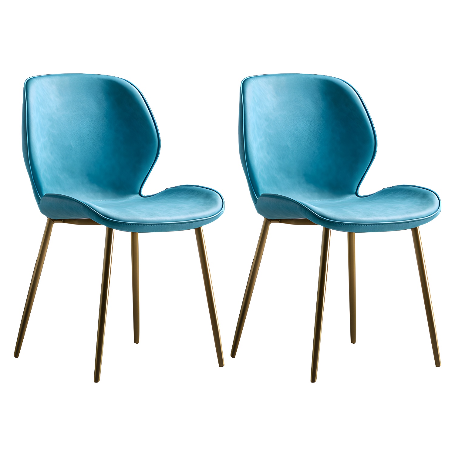 Wingback Leather Dining Chair | Ormau - image 30