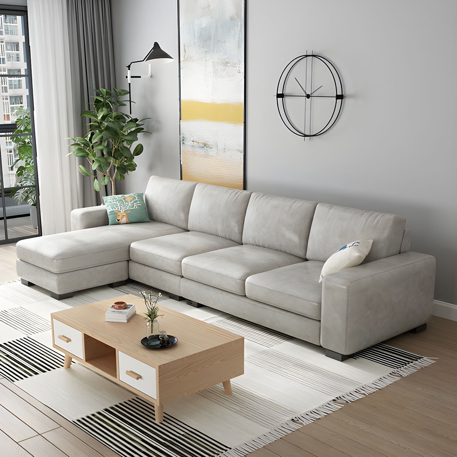 Modernist Sectional Sofa | Ormau - image 15