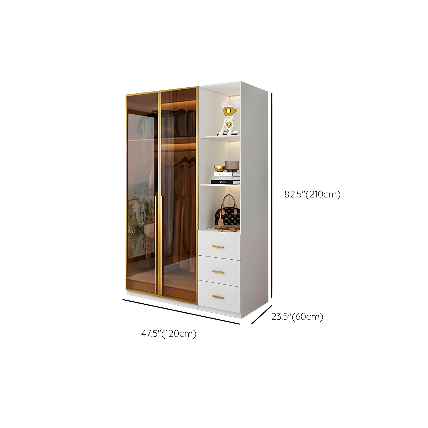 Modern Wardrobe Armoire | Ormau - image 16