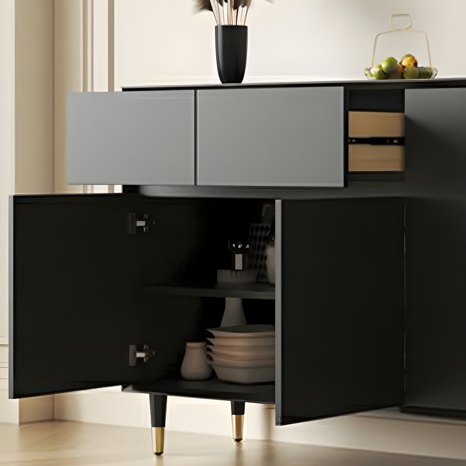 Glam Wood Sideboard | Ormau - image 11