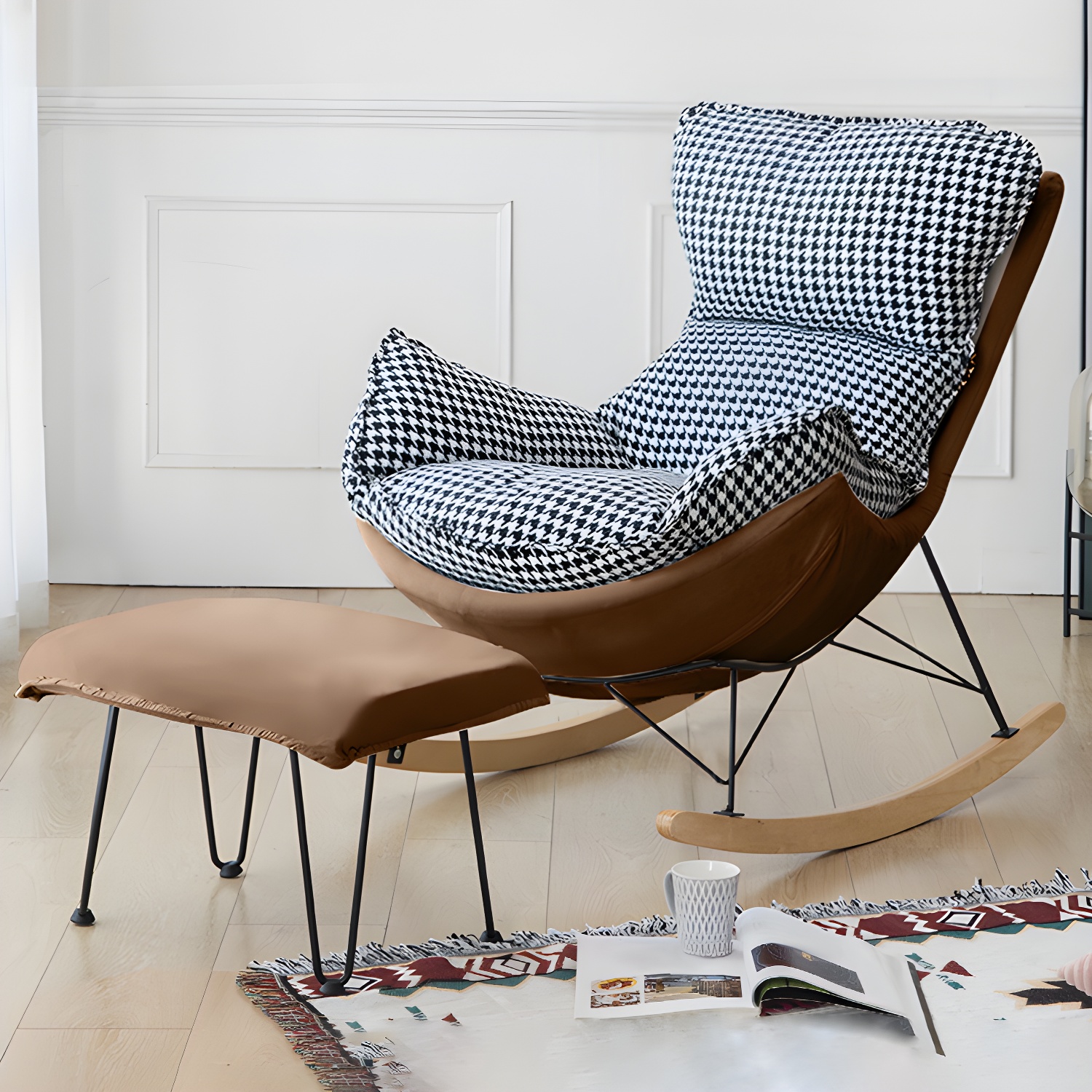 Upholstered Rocking Chair | Ormau - image 25