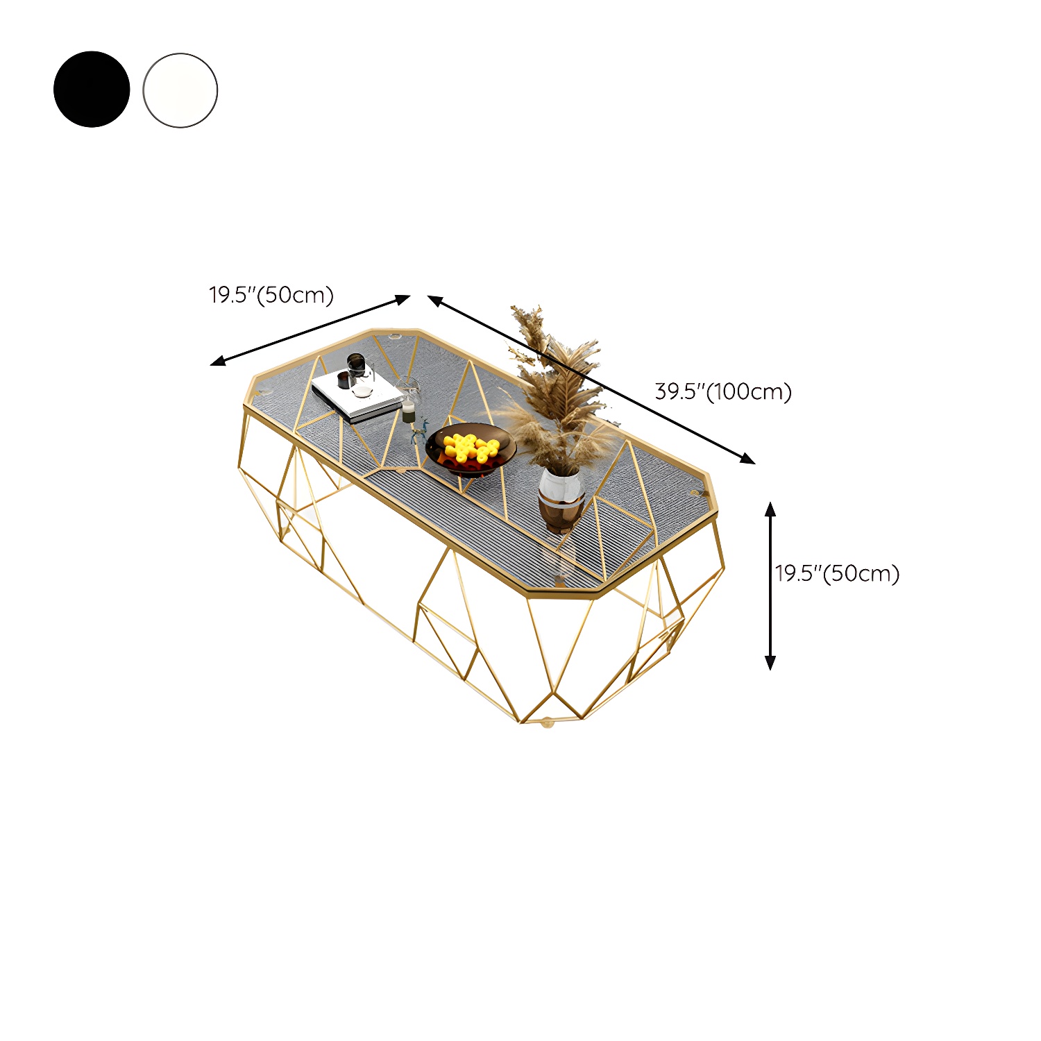 Octagon Glass Coffee Table | Ormau - image 12