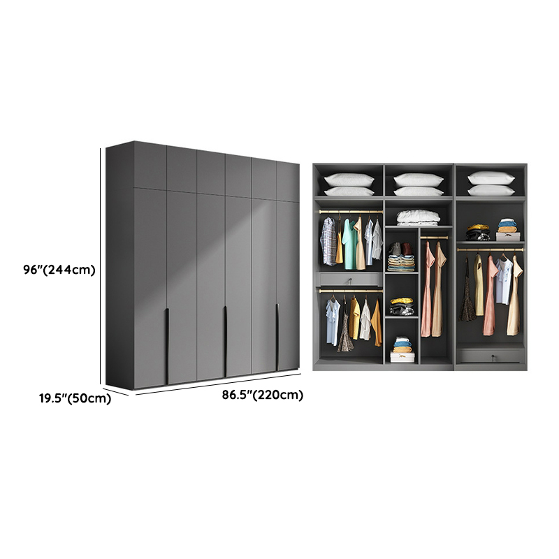 Grey Wood Wardrobe | Ormau - image 23