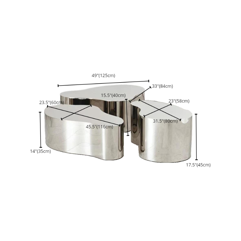 Silver Alloy Accent Table | Ormau - image 19