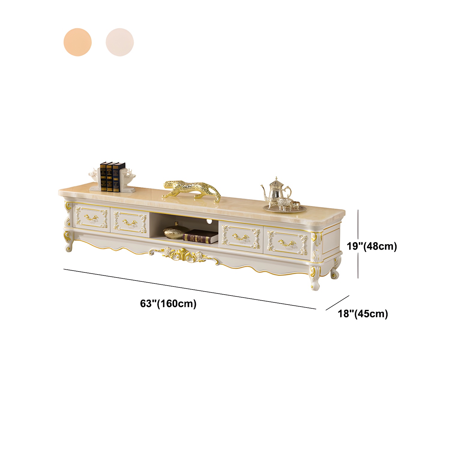 Marble Top TV Stand | Ormau - image 11