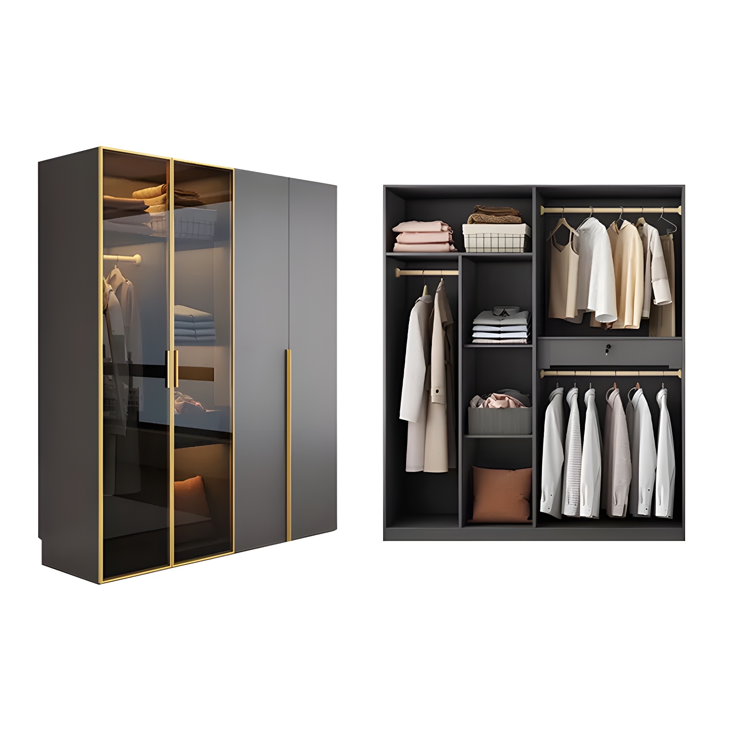 Modern Wardrobe Armoire | Ormau - image 29