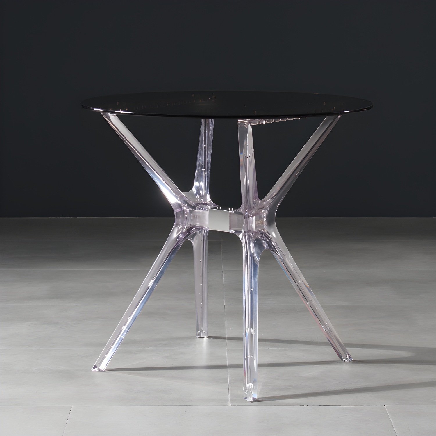 Modern Round Glass Dining Table | Ormau - image 25