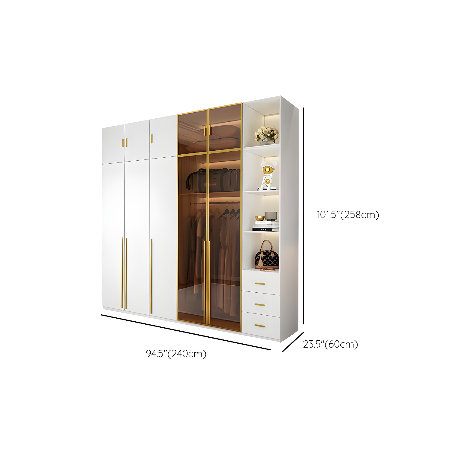 Modern Wardrobe Armoire | Ormau - image 29