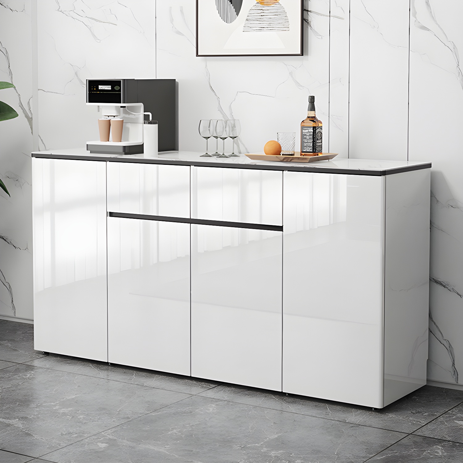 Glass Top Sideboard | Ormau - image 26