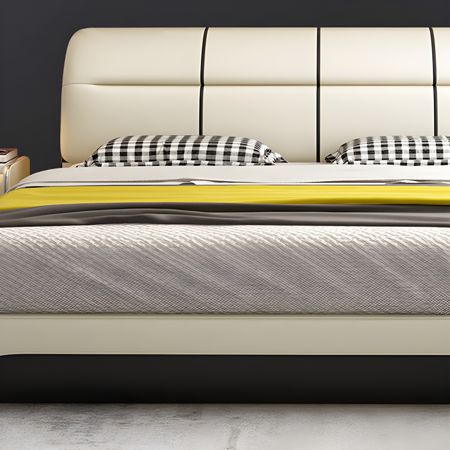 Glam Light Beige Bed | Ormau - image 8