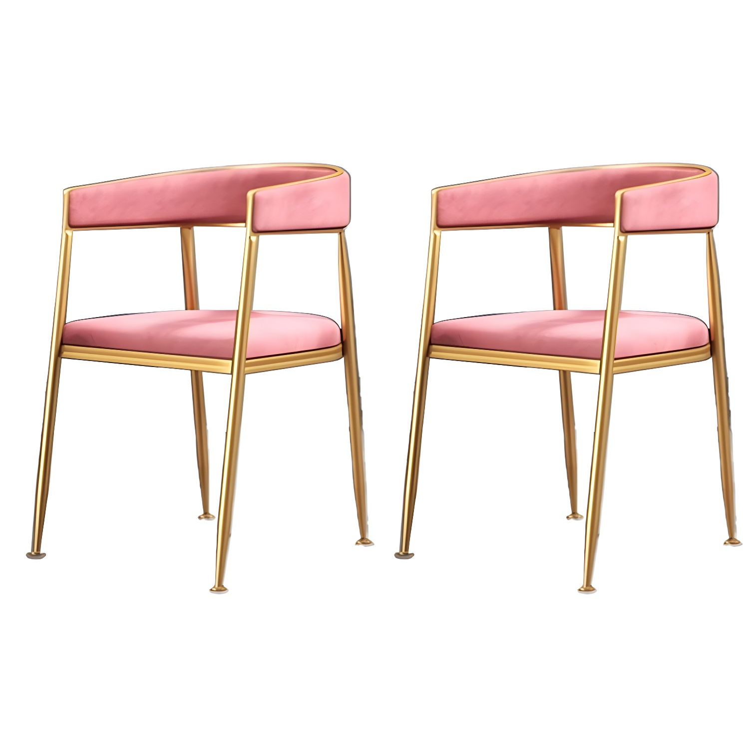 Glam Gold Arm Chair | Ormau - image 26