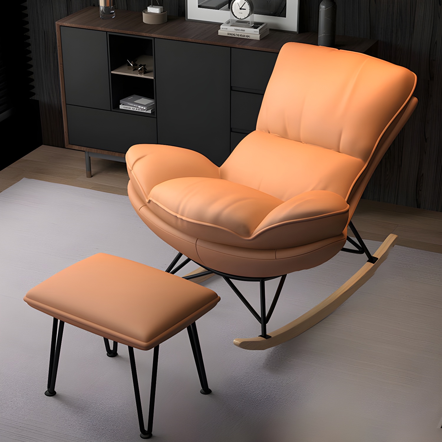 Spindle Glider & Ottoman | Ormau - image 12