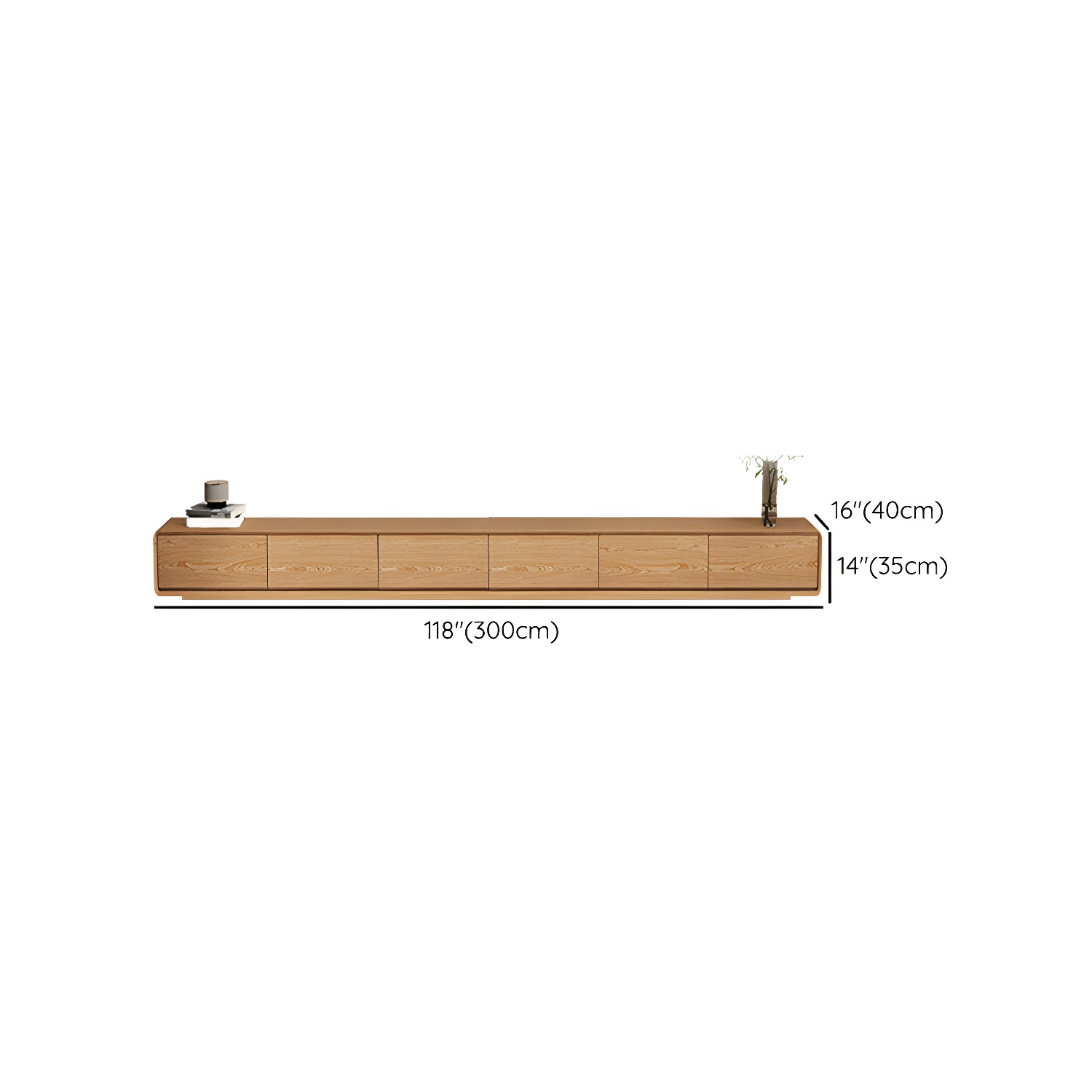 Wood Media Console | Ormau - image 20