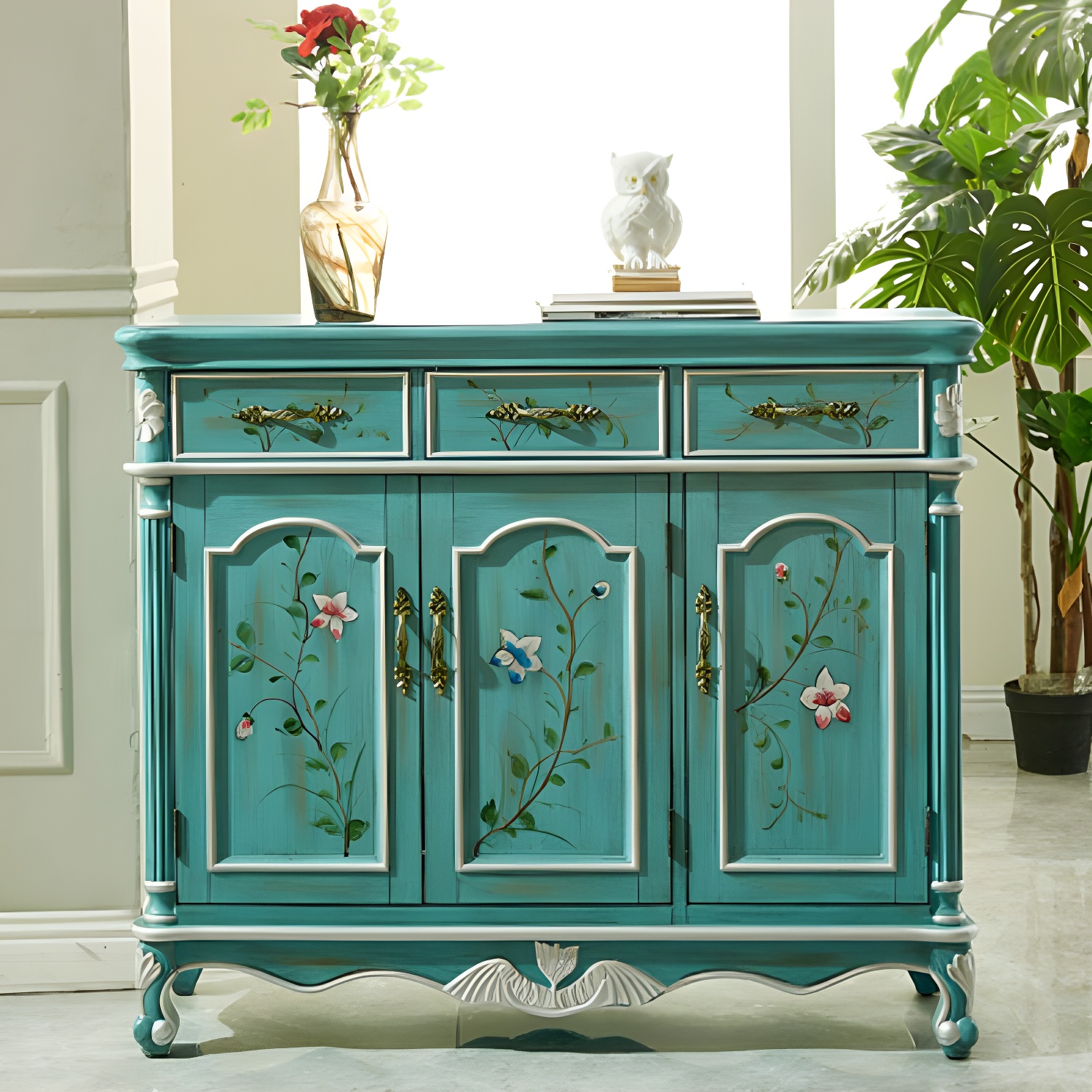 Glam Wood Sideboard | Ormau - image 25